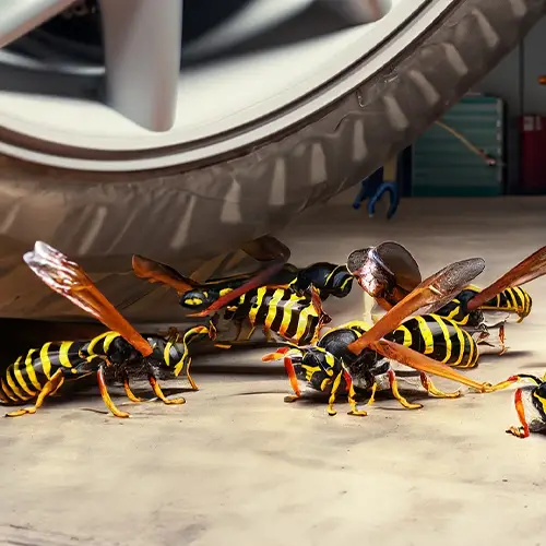 Wasps in garage [Exterminator Explains]